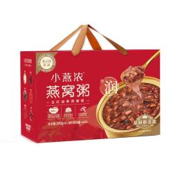 燕之屋 小燕浓燕窝粥（小五红）200g 6碗 即食溯源早餐速食粥礼盒 单盒装