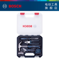 博世 BOSCH 108件套工具箱 家用维修五金工具套装 颜色分类：12件套