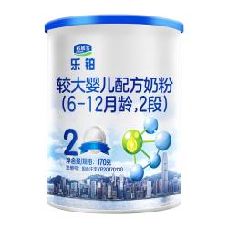 君乐宝 乐铂系列 较大婴儿奶粉 国产版 2段 170g