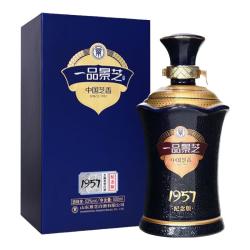景芝 一品景芝芝麻香型白酒 婚宴箱装白酒 53度 500mL 1瓶 1957纪念版单支