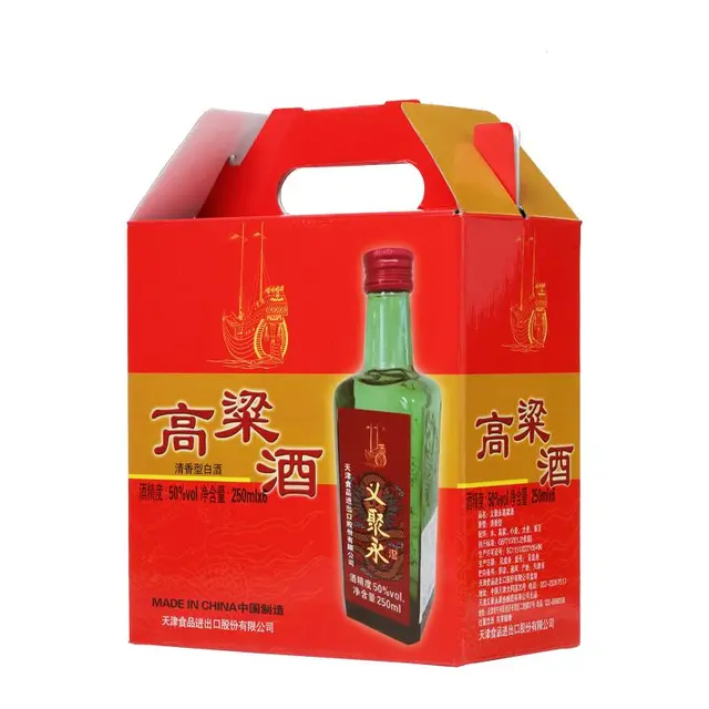  义聚永 纯粮食 高粱酒  375mL及以下 整箱装 清香型 50%vol
