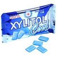 Lotte薄荷味木糖醇口香糖清新口气糖果零食174g/盒(15袋）