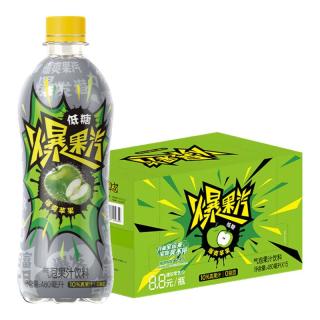JIANLIBAO 健力宝 爆果汽 苹果汁饮料 480ml*15瓶