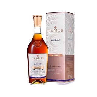 卡慕（CAMUS）经典布特妮VSOP1000ML干邑白兰地洋酒单一庄园法国洋酒 1000mL 1瓶 (布特妮VSOP)