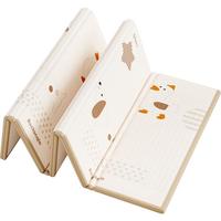 乐缔宝宝XPE折叠爬行垫 婴儿童双面爬爬垫加厚泡沫地垫200*180*2CM