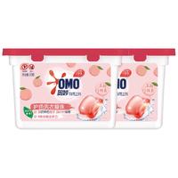OMO/奥妙自然工坊白桃护色洗衣凝珠100颗400G×2 50颗*2盒