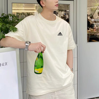adidas/阿迪达斯 纯棉 男士T恤