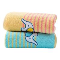 KINGSHORE 金号 E1183H 毛巾套装 2条装 65*30cm 76g 黄+绿