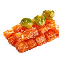 佳龙 辣条休闲零食豆干素肉辣片送儿童女友追剧 五谷杂粮礼包320g 20包