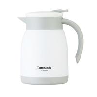三光云彩 Glasslock真空不锈钢保温壶家用热水瓶韩式咖啡壶 白色 700ml