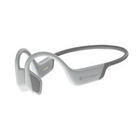 击音 蓝牙耳机运动跑步无线 不入耳骨传导升MP3免插卡气传导 防水耳挂手机通用灰 64G内存-灰