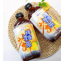 娃哈哈果汁饮料L瓶装水蜜桃柚子水果绿茶冰红茶绿茶茉莉蜜果味饮品 冰红茶 1L*8瓶