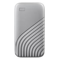 西部数据 My Passport随行SSD系列 USB 3.2 移动固态硬盘 Type-C 2TB 星河银 WDBAGF0020BSL