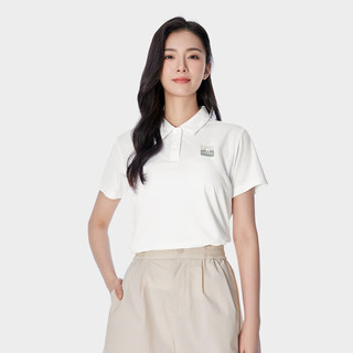 骆驼（CAMEL）【彬彬】女装速干衣女短袖polo衫简约透气吸湿快干运动T恤 薇紫色