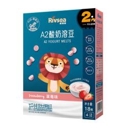 禾泱泱 酸奶溶豆 草莓味 18g