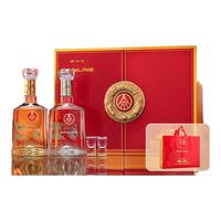 五粮液仙林生态 52度 白酒 500ml*2 金山银山龙年 过年礼盒 52度 500mL 2瓶 礼盒装