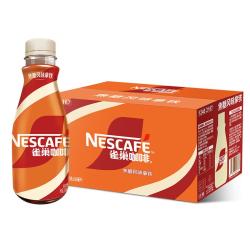 雀巢 Nestle）即饮咖啡 丝滑拿铁焦糖口味 咖啡饮料 268ml*15瓶