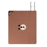 MOBI GARDEN 牧高笛 Line Friends合作款 便携野餐垫 NX21663001 布朗熊棕 200*180cm 4-6人