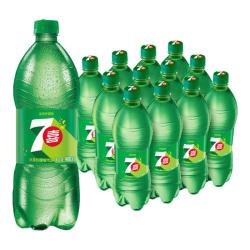 七喜 百事可乐七喜7UP 柠檬味 碳酸饮料汽水 900ml*12瓶 整箱装 家庭聚会
