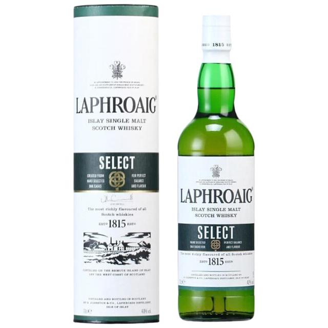 LAPHROAIG 精选 苏格兰 单一麦芽威士忌 洋酒 700ml