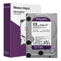 Western Digital 西部数据 紫盘系列 3.5英寸 监控级硬盘 4TB（CMR、256MB）WD42EJRX