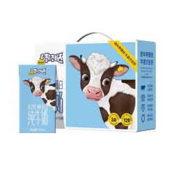 认养一头牛 哞星人125ml*15盒*1箱3.8g蛋白 超级飞侠礼盒