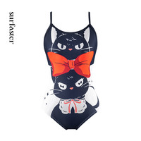 【015扑克猫】速浪竞速无胸垫三角连体游泳衣女生专业训练泳装 XL 提示：请务必按此尺码表选码
