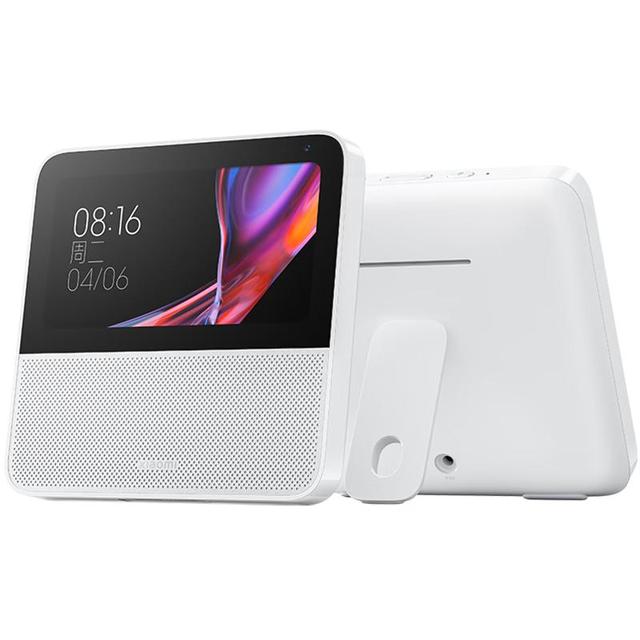 移动端、京东百亿补贴：小米 Xiaomi 庭屏 6 带屏智能音箱 白色