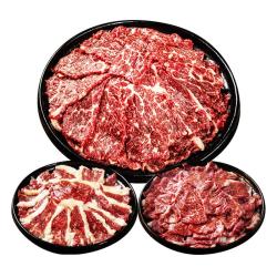 牧小佳 源头直发 牛肉 传统烤肉1000g+燕翅500g+胸口500g