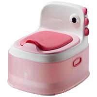 babycare 小恐龙三合一多功能儿童马桶坐便器婴儿仿真马桶辅助器 维尔粉