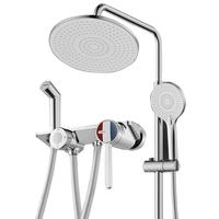  箭牌 ARROW 满天星系列 AE3492CP-P 淋浴花洒套装 皓月银 圆形