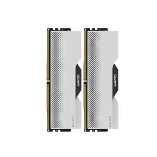 GLOWAY 光威 龙武系列 DDR5 6400MHz 台式机内存 马甲条 白色 32GB 16GBx2 CL32 海力士M-die颗粒