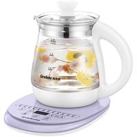 Grelide 格来德 养生壶12大功能烧水壶1.8L大容量电水壶热水壶花茶智能煮水壶煮茶器 浅紫色-G118E