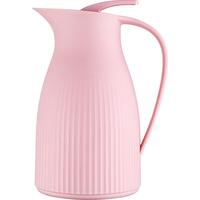 乐唯诗 保温壶户外家用车载 保温瓶热水瓶暖水壶玻璃内胆开水瓶小暖壶 唯斯壶白桃粉【按压款】 1000ml 唯斯壶【白桃粉】 1L