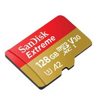 SanDisk 闪迪 Extreme 至尊极速移动系列 MicroSD存储卡 128GB（U3、V30、A2）