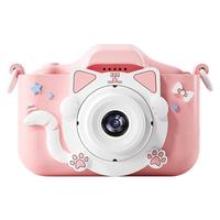 才子猫童照相机高清数码相机宝宝迷你拍照玩具儿童节 kitty粉