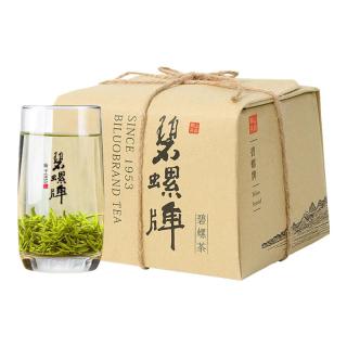 碧螺牌 BiLuo brand 牌2022年新茶上市  碧螺牌 BiLuo brand绿茶雨前一级炒青茶叶东山茶厂200g