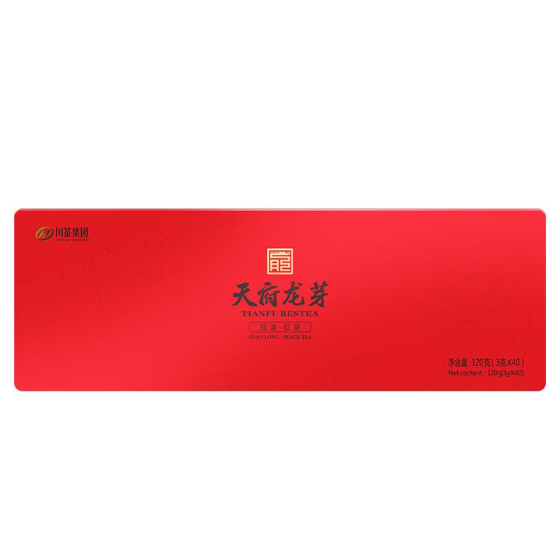 天府 龙芽冠龙红茶 120g