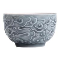 南山先生 祥云主人杯 80ml 烟灰釉