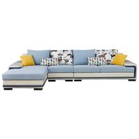 QuanU 全友 102705-2 科技布沙发 左二人位+右二人位