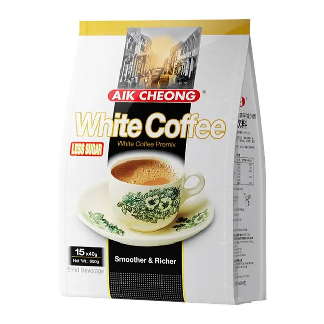 AIK CHEONG 益昌 中度烘焙 三合一白咖啡粉 600g