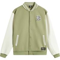 李宁 LI-NING反伍男子棒球服卫衣复古夹克春秋薄绒上衣针织运动外套