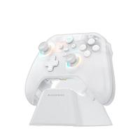 机械师（MACHENIKE）G3V2套装 2.4G/有线/蓝牙游戏手柄  四霍尔双1000Hz回报率 RGB 1000mAh 黑神话悟空 含底座 雪曦白 【新年柄】G3V2雪曦白套装