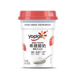 优诺 0蔗糖 希腊式酸奶  杯装 原味 480g 1杯