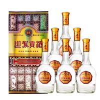 迎驾贡酒 （YJGJ）白酒 浓香型 三星贡 42度 500mL 6瓶