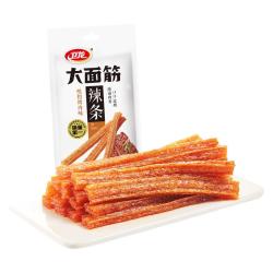 卫龙 辣条吮指烤肉味大面筋65g休闲零食小吃豆干凑单