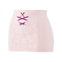 犬印本铺 蕾丝花边产后腹围收腹带  香槟色