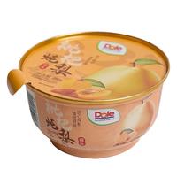 DOLE都乐枇杷炖梨小碗冰糖砀山酥梨水果罐头开罐即食居家休闲零食