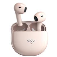  aigo/爱国者 通话降噪 真无线蓝牙耳机  有线充电 奶茶色 Type-C