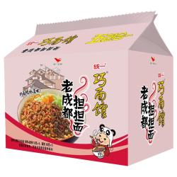 统一 巧面馆 老成都担担面 112g*5袋